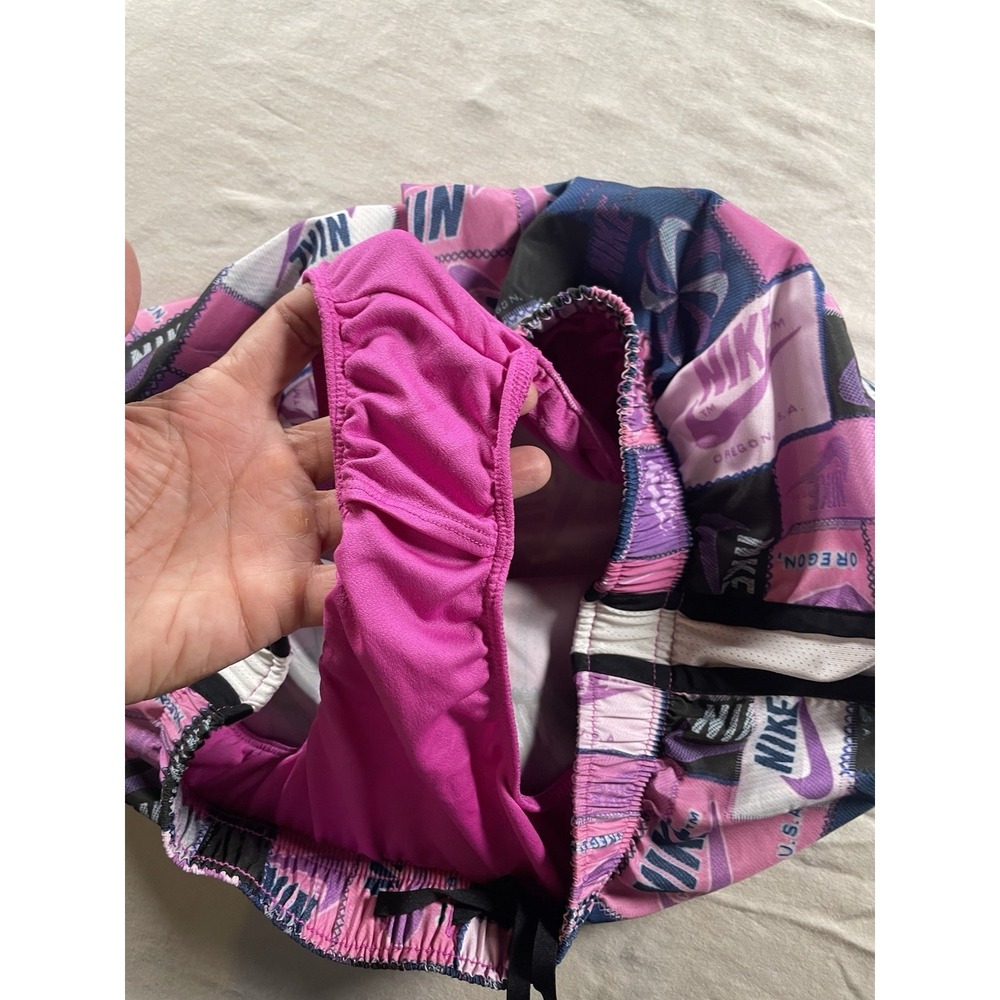 Nike Dri-Fit Women's Tempo Running Shorts Pink And Purple Size S - Picture 9 of 10